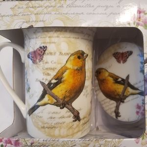 Mug and lid coffee/tea set